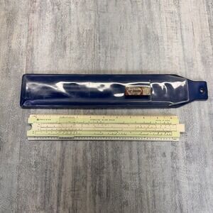 Sterling Slide Ruler # 585 10 Inch Deluxe  1972 Made In USA